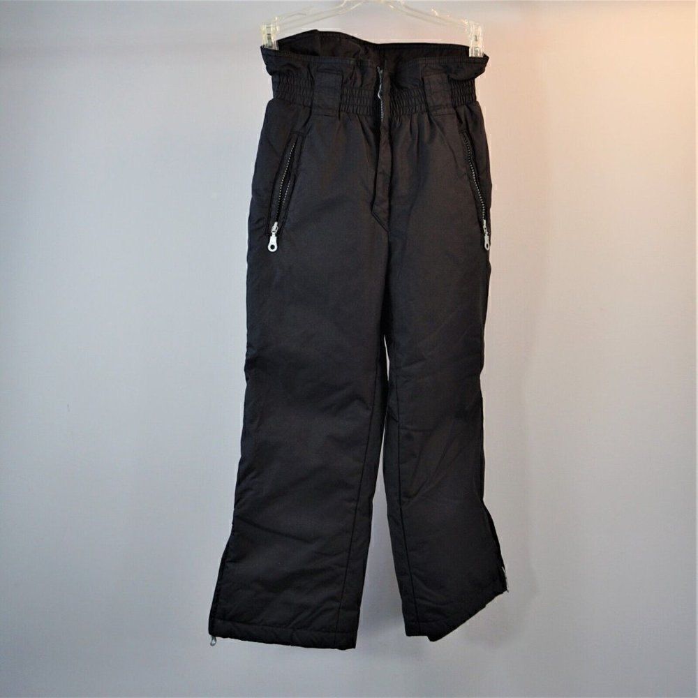 Sportalm Kidz Buhel Austria Black Snow Pants Size 128 US Kids Unisex Size 7-8